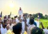 LJPR का प्रतिनिधिमंडल पहुंचा गया, लिया रामविलास पासवान के टूटे प्रतिमा का जायजा