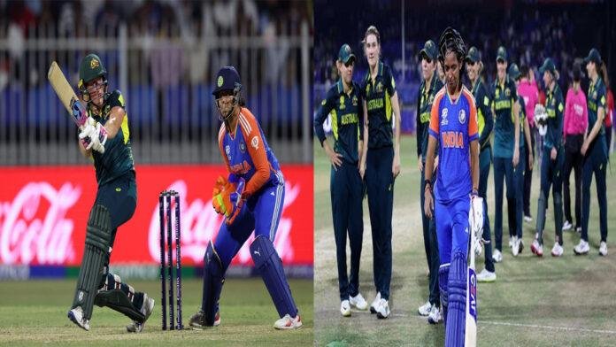 Womens T20 World Cup : ऑस्ट्रेलिया ने भारत को 9 रन से हराया, पाकिस्तान पर टिकी उम्मीदें