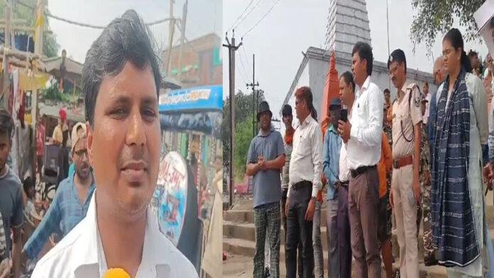 बरमसिया पुल की SDM ने किया निरीक्षण, कहा- अवैध पटाखा विक्रेताओं पर होगी सख्त कार्रवाई