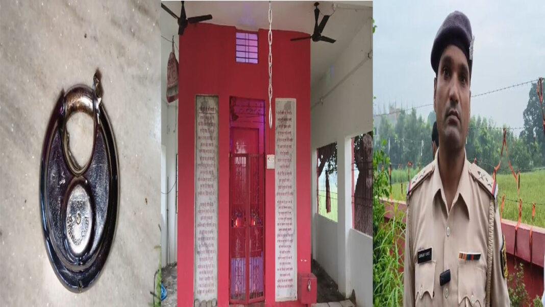 एक ही रात में 2 गांव के मंदिरों में चोरी, जेवरात सहित नगदी सामान गायब