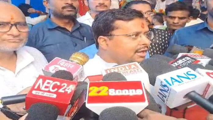 Mantri Nitin Nivin मंत्री नितिन का कांग्रेस पर तंज, कहा- जीते तो लोकतंत्र सही, हारे तो EVM गलत