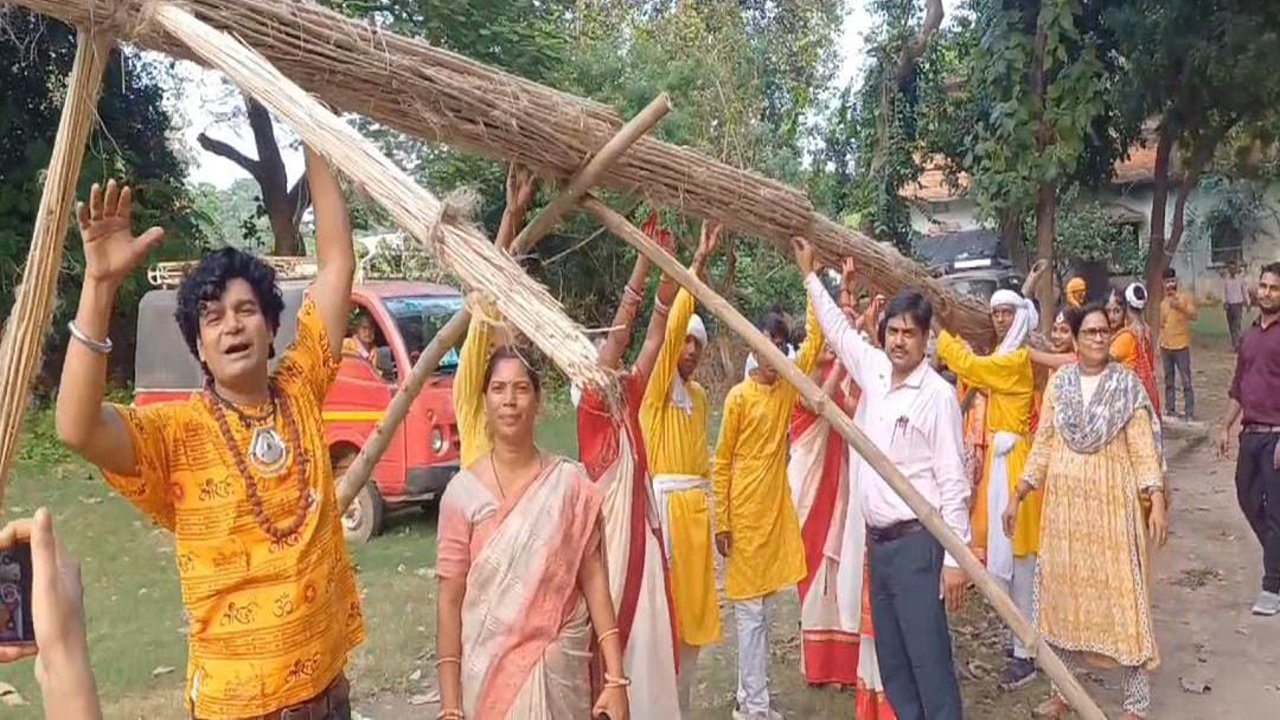 बफ्टा कलाकारों ने संठी से ‘हुक्का पाती’ बनाकर बनाया रिकॉर्ड