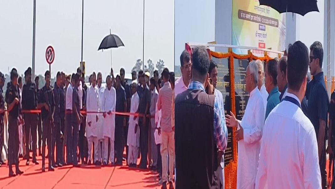 मुख्यमंत्री ने रेल ओवर ब्रिज सहित कई योजनाओं का किया उद्घाटन व शिलान्यास