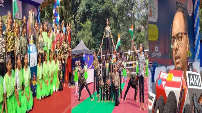 विमेंस एशियन हॉकी चैंपियन्स ट्रॉफी गौरव यात्रा का DM-SSP ने किया स्वागत