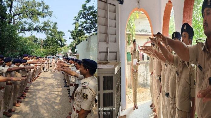 राष्ट्रीय एकता दिवस पर पटना पुलिस ने लिया संकल्प