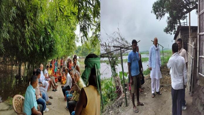बाढ़ क्षेत्रों का दौरा कर नीतीश पर भड़के कांग्रेस नेता, कहा- सरकार नहीं कर रही है कोई मदद