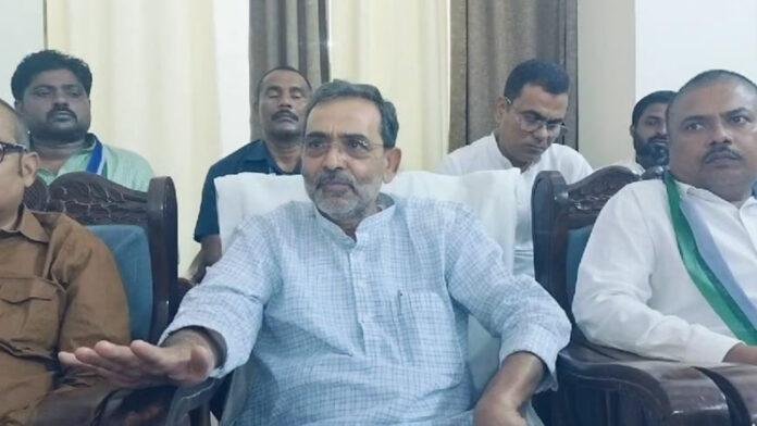 उपेंद्र का गिरिराज पर पलटवार, कहा- बिहार में हिंदू हो या फिर कोई भी धर्म हो, किसी को कोई खतरा नहीं