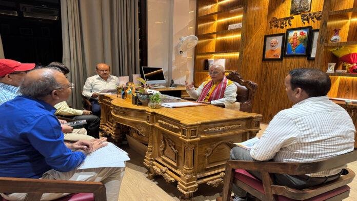 विजय सिन्हा ने कहा- भूमि अधिग्रहण एवं वन क्षेत्र में निर्माण का शीघ्र होगा समाधान
