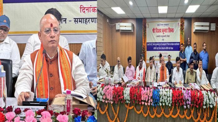 मुजफ्फरपुर पहुंचे विजय सिन्हा, कहा- भारत रत्न मांग करने वाले को लगनी चाहिए शर्म