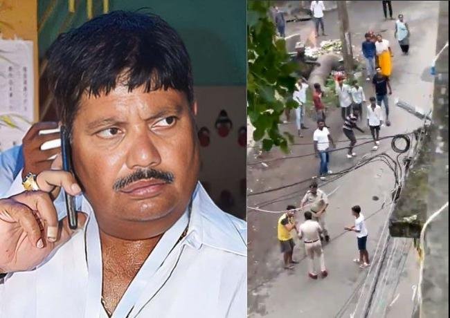 BJP के पूर्व सांसद अर्जुन सिंह के घर पर बमबाजी, शुभेंदु अधिकारी बोले – यह आतंकराज पूर्व भाजपा सांसद अर्जुन सिंह और शुक्रवार की सुबह उनके घर के सामने जुटे हमलावर।