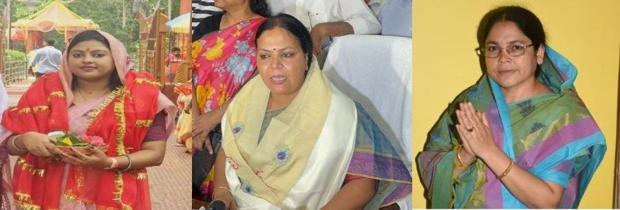 रश्मि प्रकाश, दीपिका पांडेय और सविता महतो की फाइल फोटो