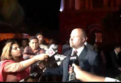 भारतीय विदेश मंत्रालय से निष्कासन आदेश मिलने के बाद निराश कनाडाई उप उच्चायुक्त। 