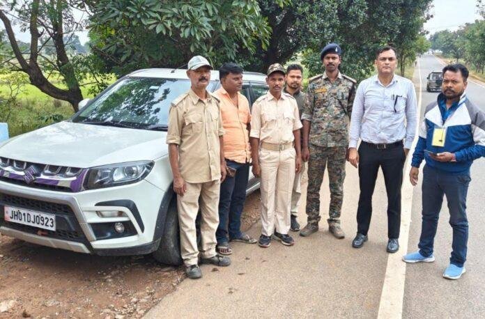 कबहत-min Lohardaga में एक एसयूवी कार से मिला पैसो से भरा बैग और फिर...