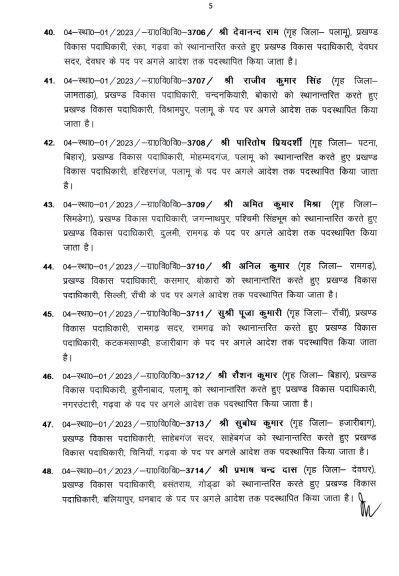 तबादला 5 22Scope News