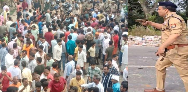 Breaking : Bahraich Communal Violence पर बोले CM Yogi – यह अक्षम्य घटना, कोई बख्शा नहीं जाएगा, न्याय होगा हिंसक भीड़ को अकेले रिवाल्वर ताने खदेड़ते एसटीएफ चीफ अमिताभ यश।