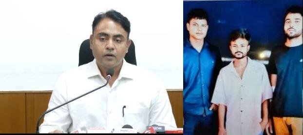 मुंबई के डीसी क्राइम रविवार को बाबा सिद्दीकी हत्याकांड के संबंध में अपडेट देते हुए। 