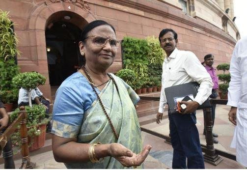 भाजपा की पूर्व सांसद रमा देवी।