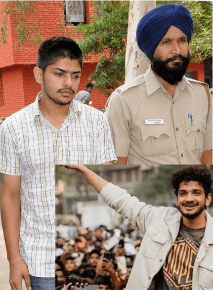 लॉरेंस बिश्नोई और मुनव्वर की फाइल फोटो