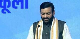 नायब सिंह सैनी ने ली सीएम पद की शपथ, दूसरी बार हरियाणा के बने मुख्यमंत्री नायब सिंह सैनी
