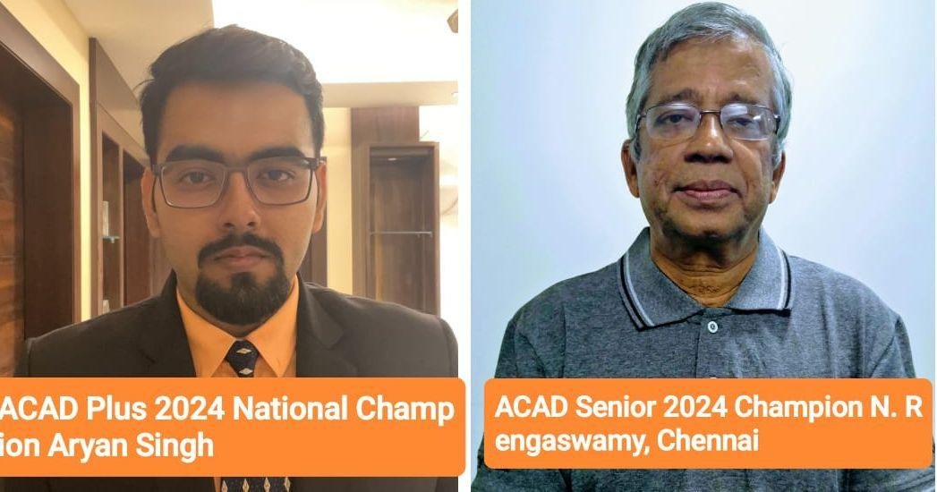 पटना के भाई बहन बने ACAD 2024 के चैंपियन, आईआईटी कानपुर का....