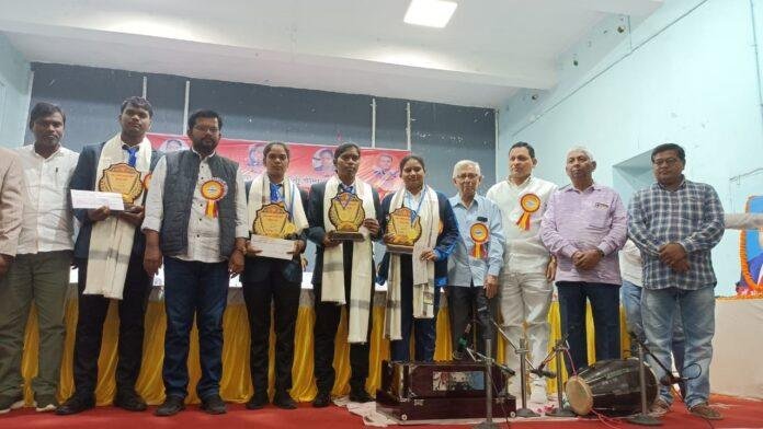 विजेता के खिलाड़ियों के सम्मान में आरा में सम्मान समारोह का आयोजन