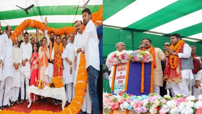 'NDA के साथ है तिरहुत स्नातक निर्वाचन क्षेत्र की जनता का आशीर्वाद'