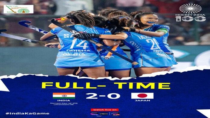 Breaking : धमाकेदार जीत के साथ 'बिहार वीमेंस एशियन हॉकी चैंपियंस ट्रॉफी' के फाइनल में पहुंची भारतीय टीम