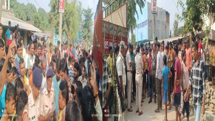 गंगा में डूबे युवक की बरामदगी को लेकर ग्रामीणों ने दोबारा किया सड़क जाम