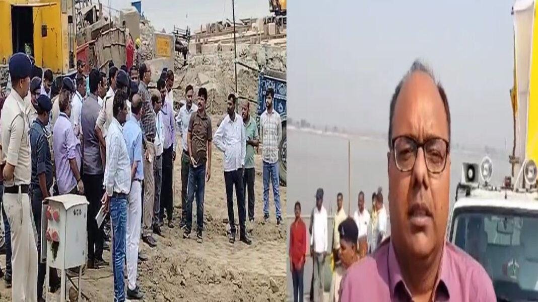 छठ पर्व को देखते हुए DM ने नासरीगंज घाट से लेकर सूर्य मंदिर तक किया निरीक्षण