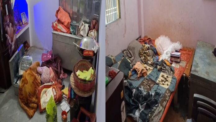 छठ पूजा करने गया था फौजी का पूरा परिवार, घर में हो गई हजारों की चोरी