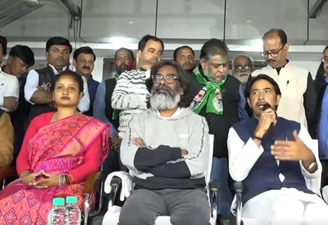 Jharkhand Vidhansabha Election Result : जीत के बाद बोले जीए मीर, क्लियर कट एजेंडे की वजह से मिली जीत...