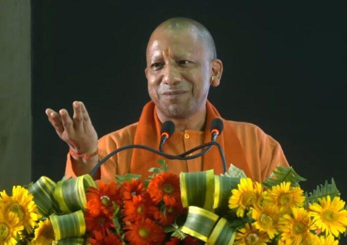 शनिवार को सीएम योगी आदित्यनाथ।
