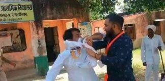 राजस्थान के टोंक में बीते बुधवार को एसडीएम पर थप्पड़ बरसाता निर्दलीय प्रत्याशी नरेश मीणा