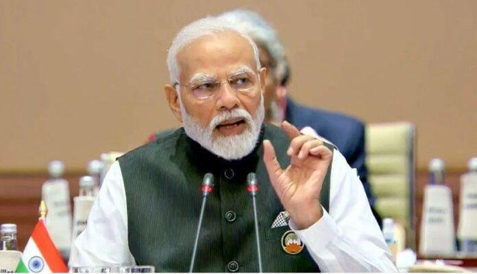 सुप्रीम कोर्ट के संविधान दिवस वाले कार्यक्रम में पीएम नरेद्र मोदी।