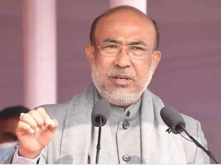 मणिपुर के सीएम बीरेन सिंह