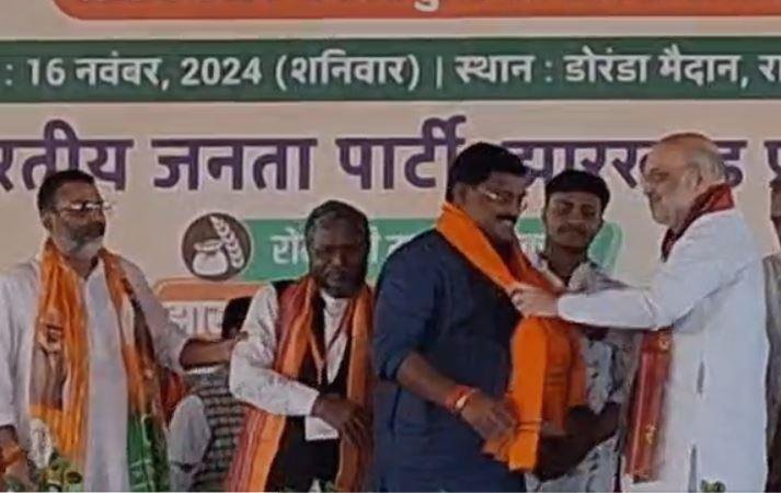 Breaking : निरंजन राय बीजेपी में शामिल, अमित शाह ने दिलाई सदस्यता...
