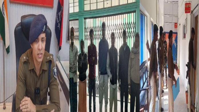 पुलिस टीम पर हमला मामले में 22 लोग गिरफ्तार