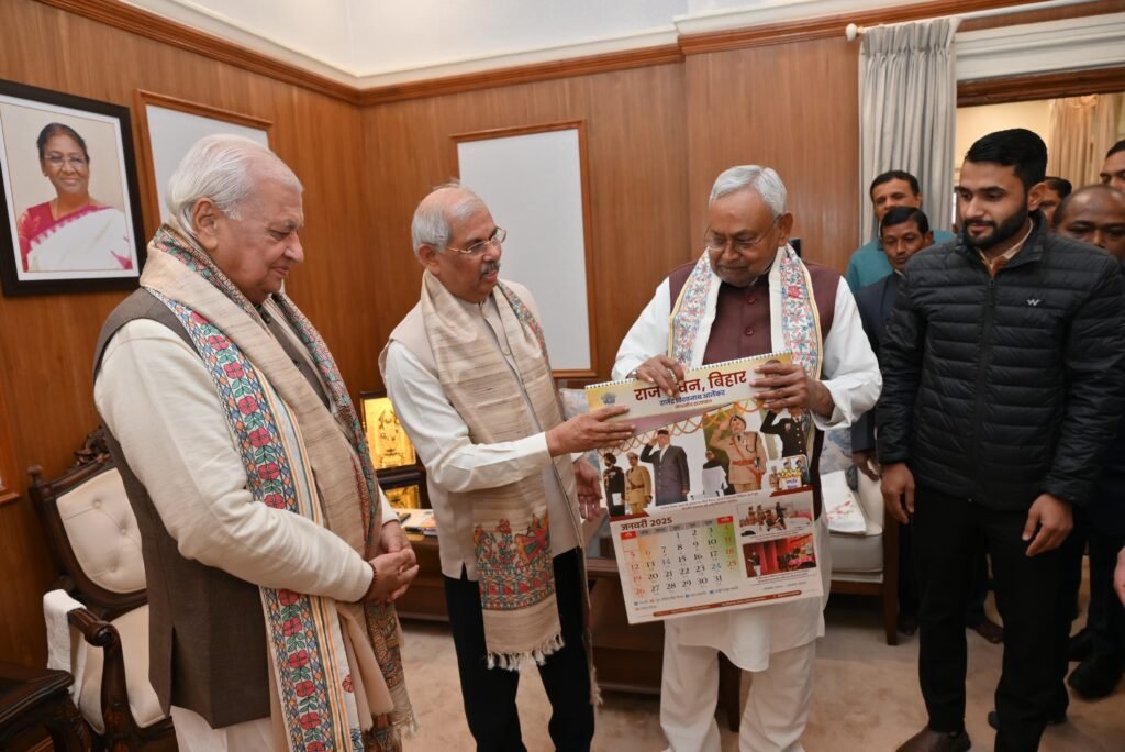Breaking : नए राज्यपाल से राजभवन में मिले CM नीतीश 2 22Scope News Governor CM 3 22Scope News