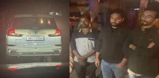 जन सुराज के वाहन में रुपए से भरा बैग को पुलिस ने किया बरामद
