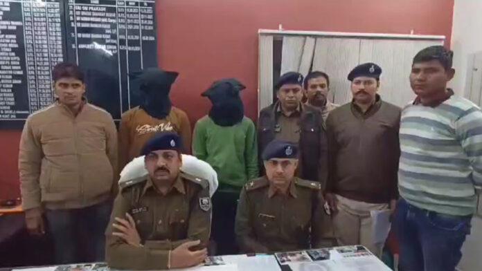 कुख्यात अपराधी अवैध सामान के साथ गिरफ्तार