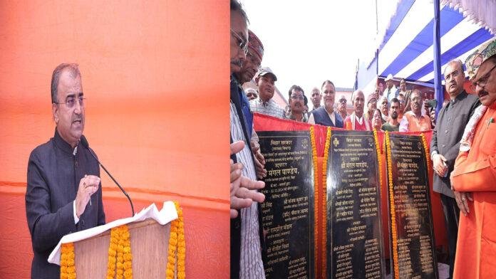 मंगल पांडे ने मॉडल सदर अस्पताल का किया उद्घाटन