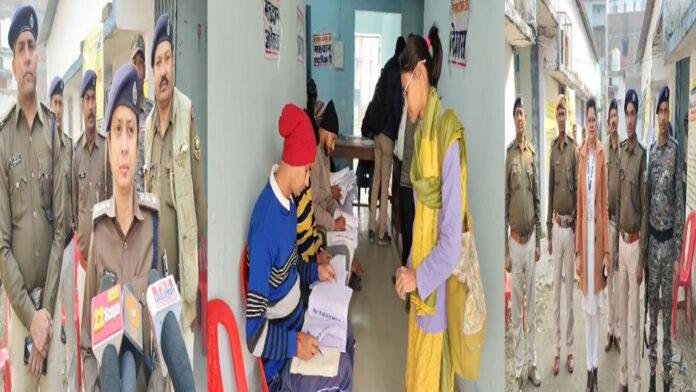Muz Police तिरहुत स्नातक उपचुनाव : कड़ी सुरक्षा के बीच हो रहा है मतदान