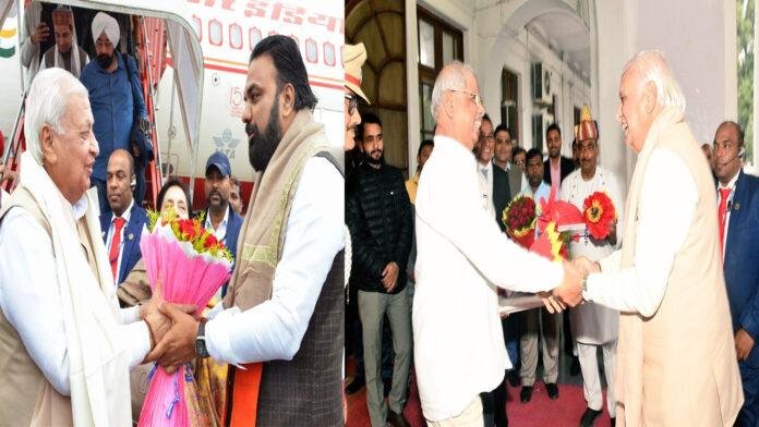 New Governor of Bihar : बिहार के नए राज्यपाल का पटना में भव्य स्वागत