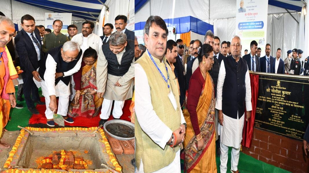 CM नीतीश ने सुधा दुग्ध उत्पादन संयंत्र का किया शिलान्यास