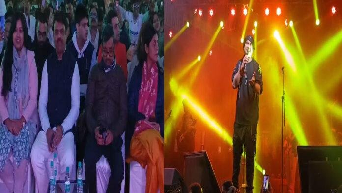 राजगीर महोत्सव : जुबिन नौटियाल के मखमली आवाज से गूंजा राजगीर