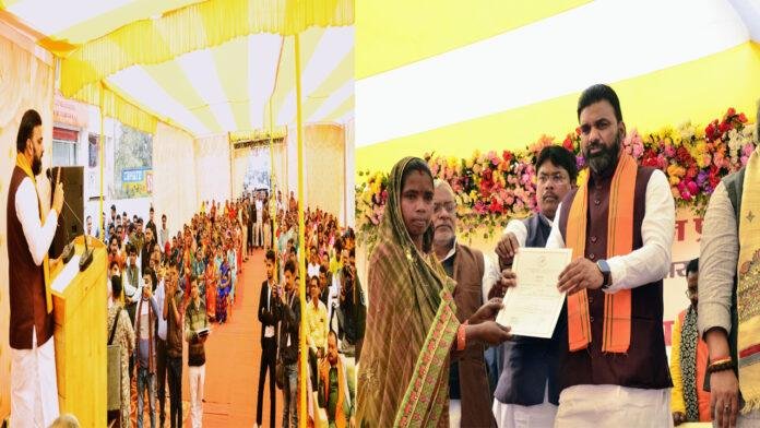 Samrat Chaudhary सम्राट ने जीविका दीदियों को वितरित किया प्रमाणपत्र