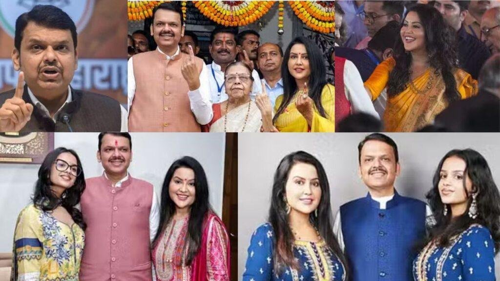 महाराष्ट्र में नई सरकार बनते ही सुर्खियों में सीएम की पत्नी Amruta Fadnavis 2 22Scope News Amruta Fadnavis की पारिवारिक तस्वीरें।