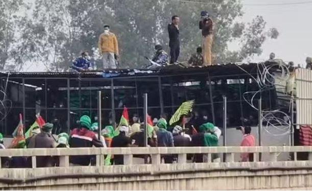 रविवार को किसानों का दिल्ली कूच। 