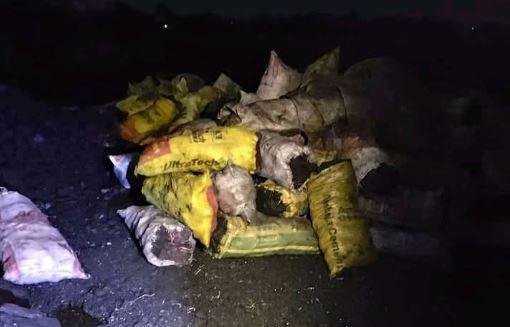 Giridih Crime : पुलिस के द्वारा जब्त कोयला