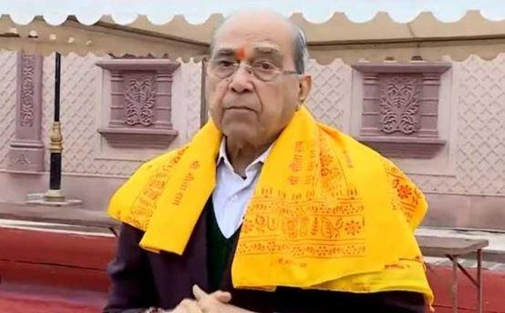 Breaking : राम मंदिर का शिखर 10 फीट सोने से मंडित होगा, 15 मार्च तक पूरा होगा निर्माण राम मंदिर निर्माण समिति के अध्यक्ष नृपेंद्र मिश्र।
